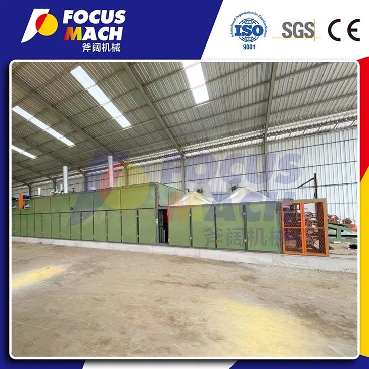 36M 3Deck Mesh Belt Veneer Jet Dryer Machine