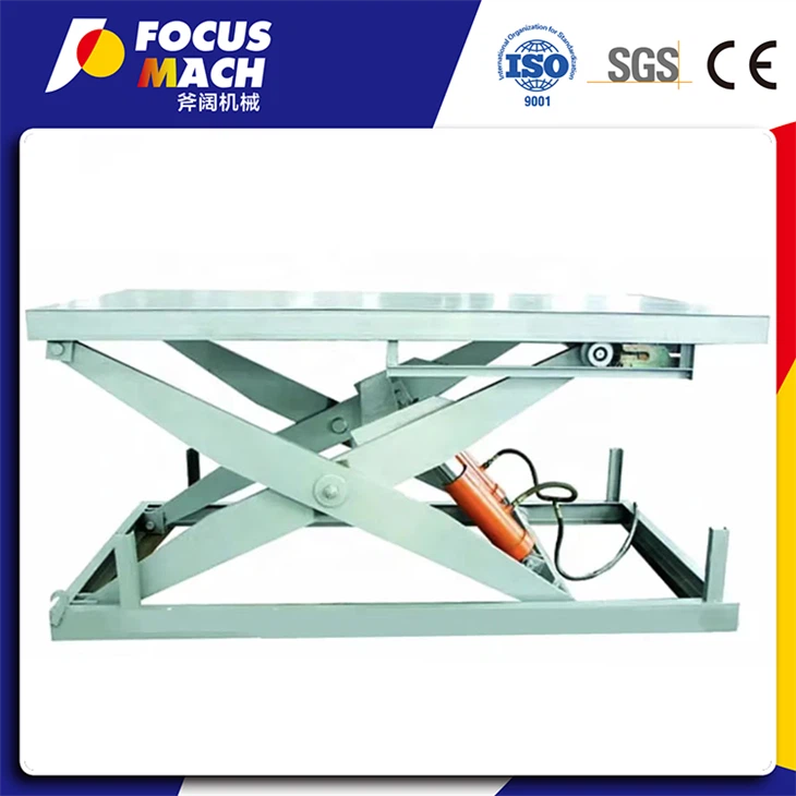 Hydraulic Scissor Lift Work Platform Tables