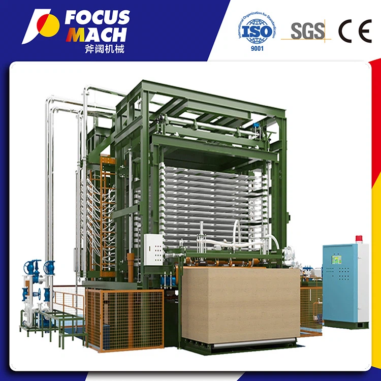 เครื่องรีดไม้อัดแบบร้อน