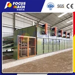 36m 3Deck Mesh Belt Veneer Jet Dryer Machine