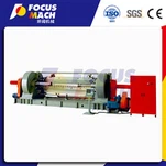 เครื่องจักรงานไม้ไม้อัดความแม่นยำสูงครึ่งรอบโรตารีวีเนียร์ปอกเปลือกเครื่องตัด